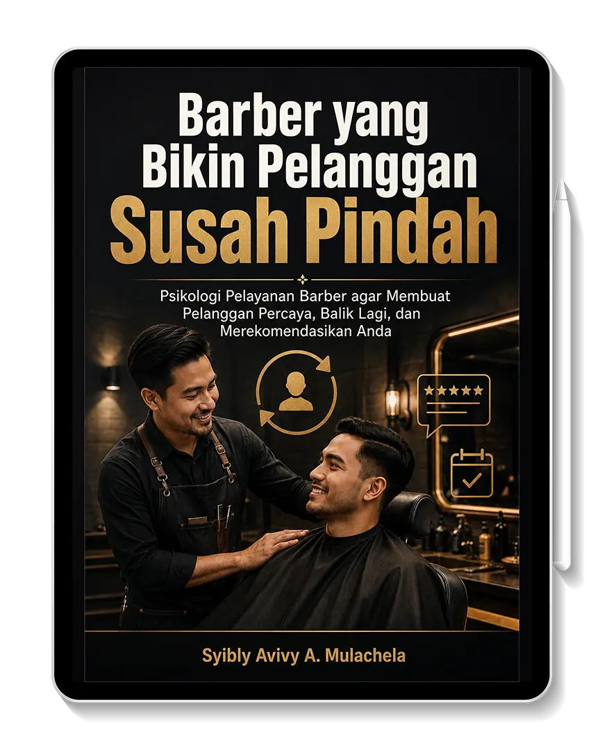 eBook Barber yang Bikin Pelanggan Susah Pindah