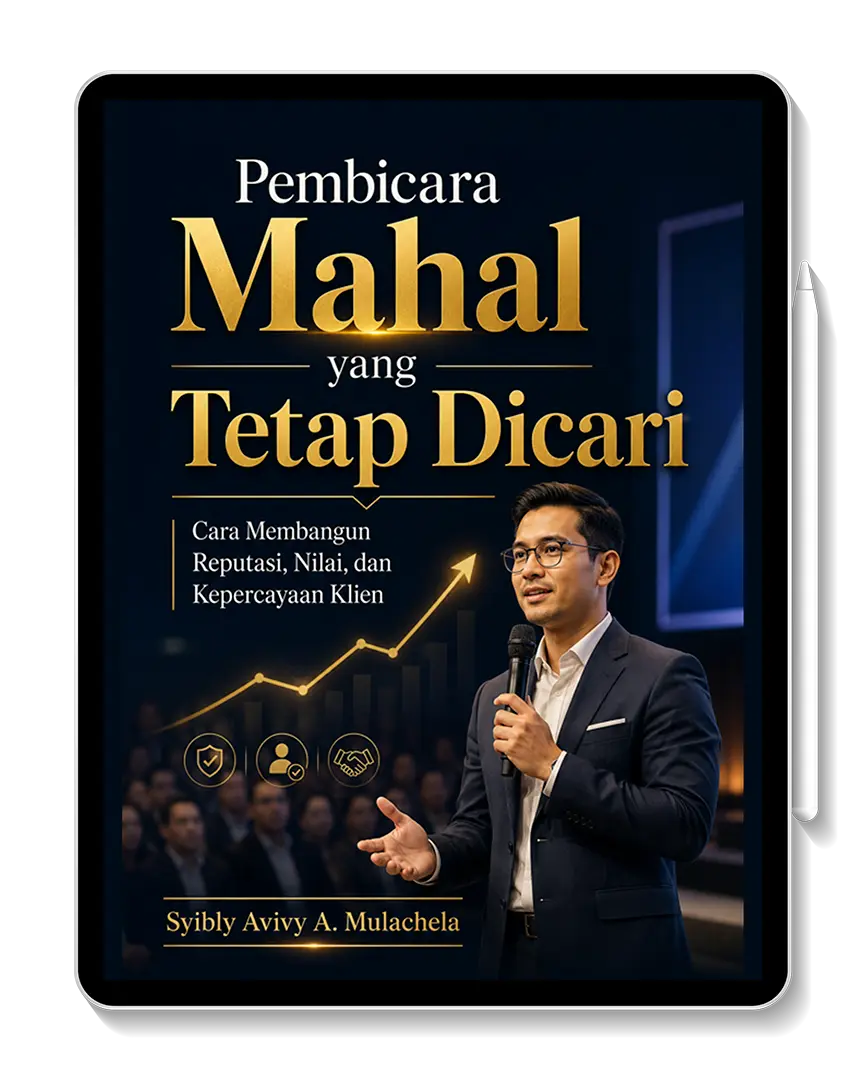 Mockup eBook Pembicara Mahal yang Tetap Dicari