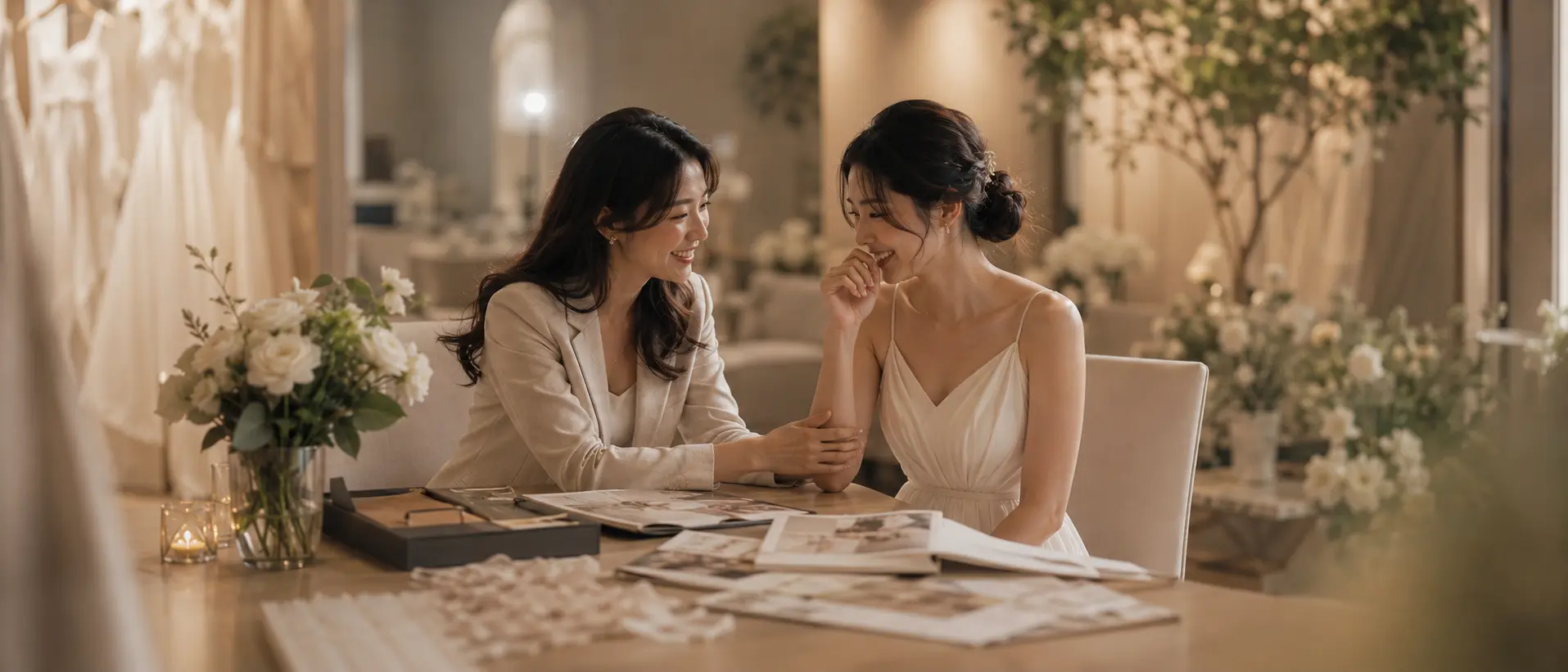 Momen hangat kepercayaan antara wedding organizer dan calon pengantin